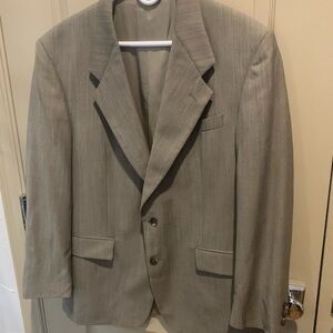 Monsieur Givenchy Wool Suit Coat 42